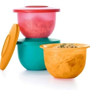 Tupperware Impressions Mini Bowl Set, New